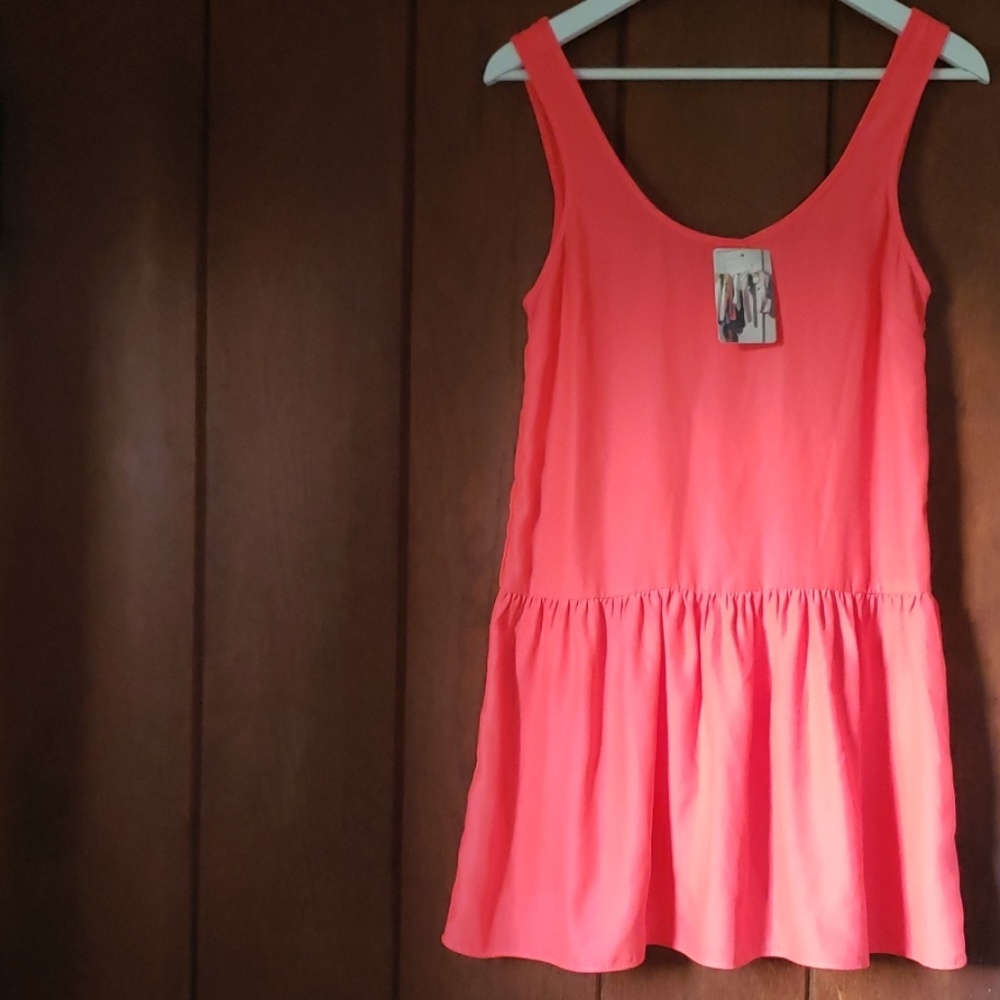 NWT Anthropologie silence + noise Coral Dress